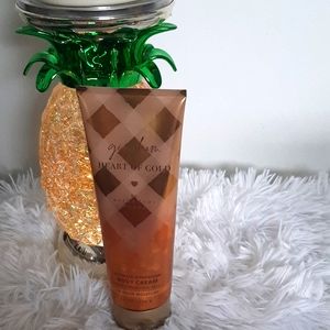 Gingham Heart of Gold Bath And Body Works Body Cream